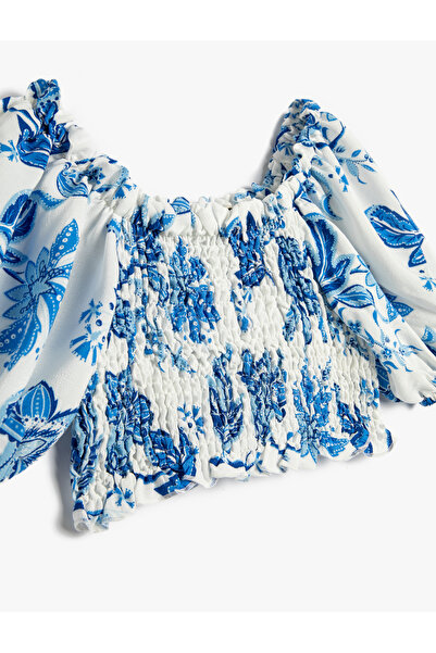 Koton Krátké balónové rukávy stažené přes rameno