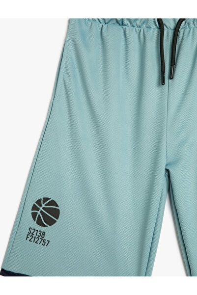 Koton Basketbalové šortky se zavazováním v pase