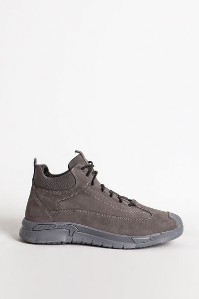 Scootland 16215 Ανδρικές μπότες από γνήσιο δέρμα Nubuck Smoked Color