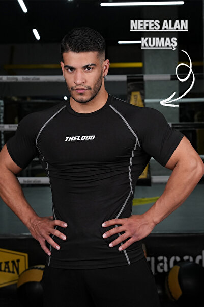 Thelood Kısa Kollu Compression Tshirt Body