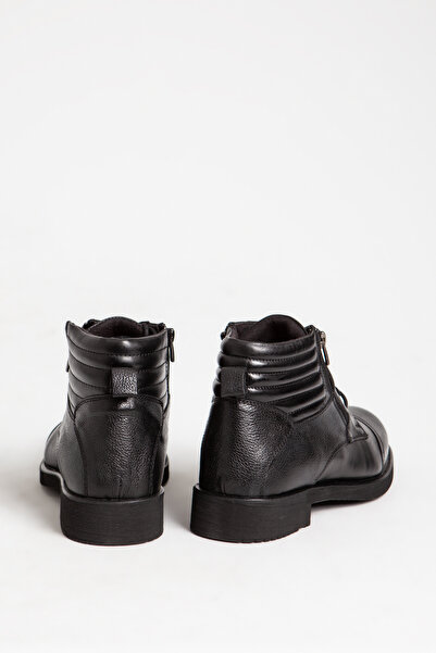 Dericlub 02939 Ανδρικές μπότες από γνήσιο δέρμα μαύρο