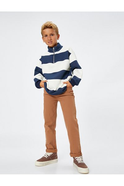 Koton Jeans with Narrow Leg Pockets - Slim Jean