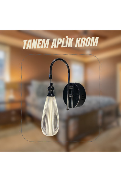 SEZDİK LİGHTİNG TANEM APLİK KROM