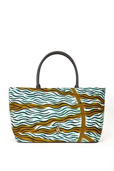 ARON 2303 Африканська зелена жіноча сумка через плече