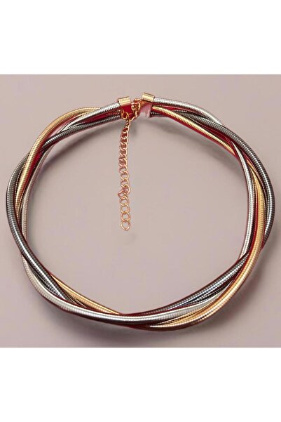 Buniş Metal Choker Kolye