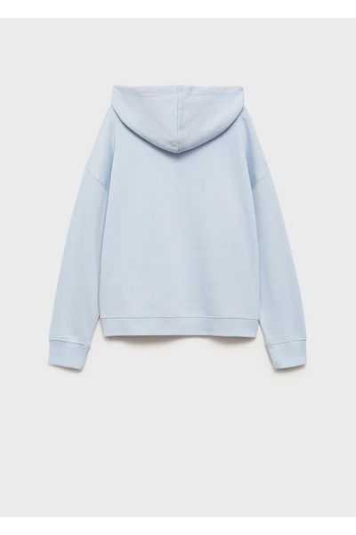 MANGO Kids Hanorac cu glugă cu fermoar