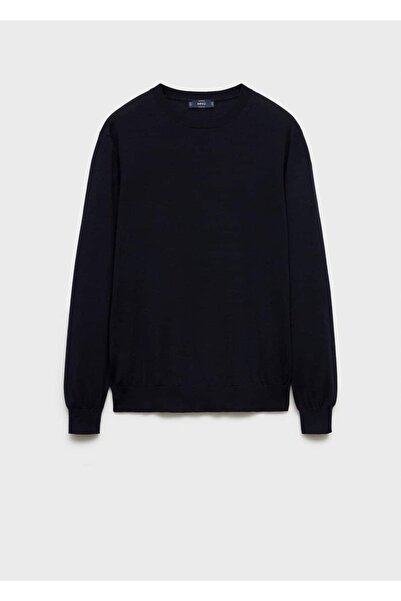 MANGO Man %100 Yün Orta Kalınlıkta Triko Kazak