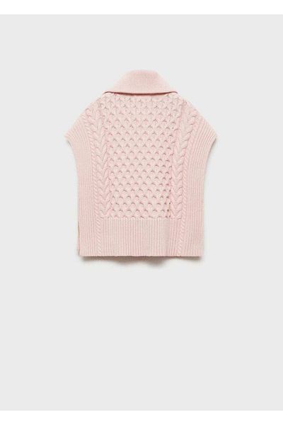 MANGO Kids Knitted Patterned Knitwear Vest