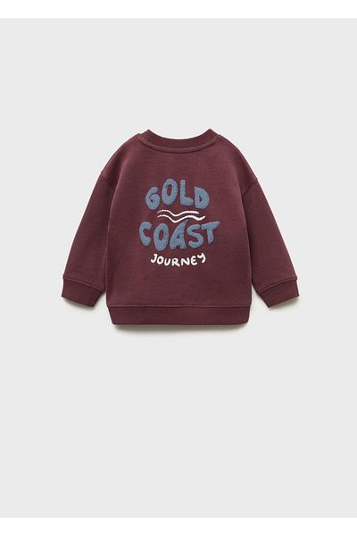 MANGO Baby Sweatshirt with Side Pockets