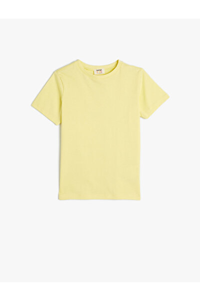 Koton Crew nyakú pamut rövid ujjú pólókészlet