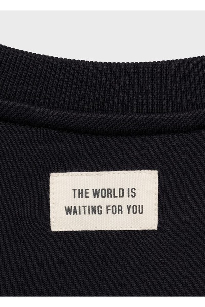 MANGO Kids Mikina s texturovaným vzorem