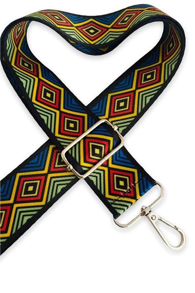 Gloria Polyester Column Adjustable Bag Handle - Phone Strap (120 CM) / Antique Baklava Pattern