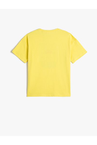Koton San Francisco T-Shirt Short Sleeve Crew Neck Cotton