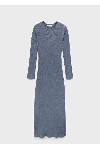 Mango Teen Lastikli Midi Elbise
