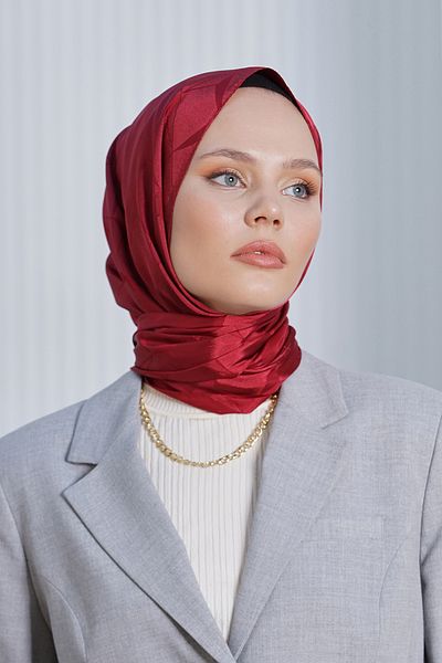 Loryan Scarf Jacquard Scarf - Flausch Jacquard Cupra Scarf 4304