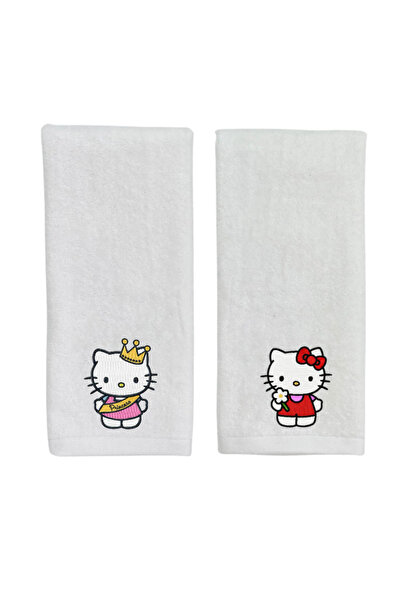 Ursa HELLO KİTTY PRENSES NAKIŞLI ÇOCUK HAVLUSU 2 ADET 30X50