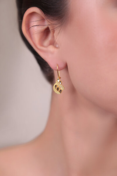 Çelikoğlu Kuyumculuk ÇELİKOĞLU KUYUMCULUK 14 AYAR ALTIN TAŞSIZ KÜPE 2,14 GR