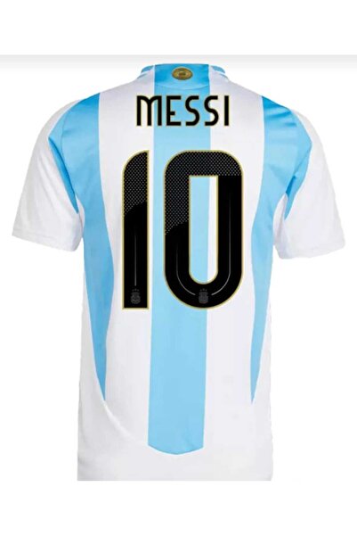 podium palace Argentina 2024 New Season Lionel Messi Home Jersey(Blue-White) 62Zp