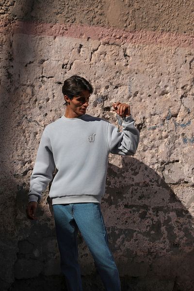 Whish Hanorac brodat Viento Ash Loose Fit Süzene