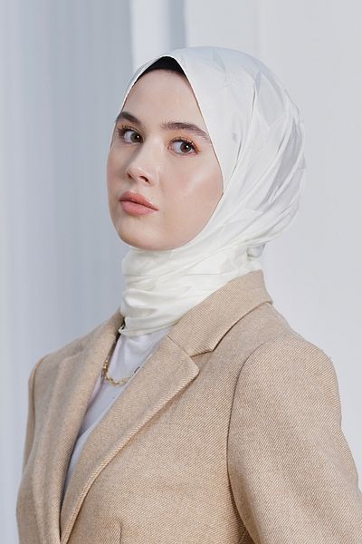 Loryan Scarf Jacquard Shawl - Cupra Flausch Jacquard Shawl 4290