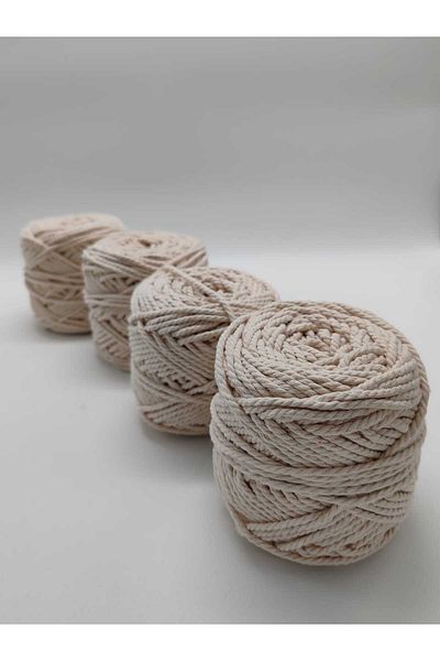 kumasfabrik (1 Kg) Σχοινί μακραμέ/σχοινί/αιώρα με τρία περιστροφές