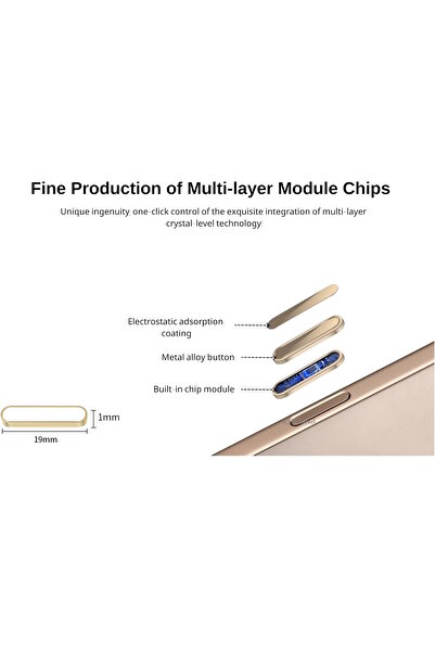 m.tk moveteck iPhone 16 & 16 Pro & 16 Pro Max Camera Inspection Button Protector Metal Camera Control Button Protector