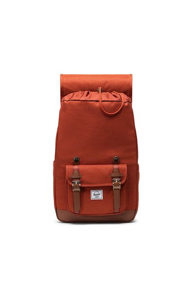 Herschel Supply Co. حقيبة ظهر للكمبيوتر متوسطة الحجم متوافقة مع مقاس 15 بوصة/16 بوصة من Herschel Little America مقاس 21 لترًا