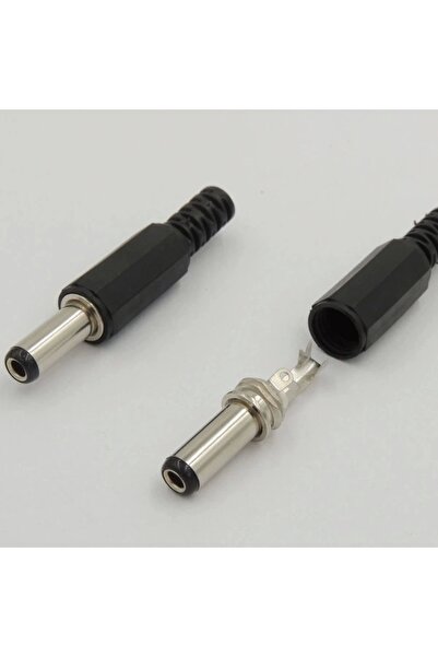 CNL Erkek Adaptör Soketi Erkek Fiş Power Jack 2.1mm X 5.5mm Jak