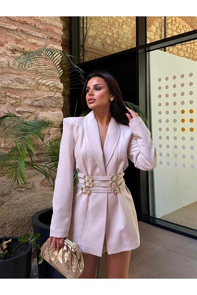 Bella Breeze Damenjacke mit Gürteldetail