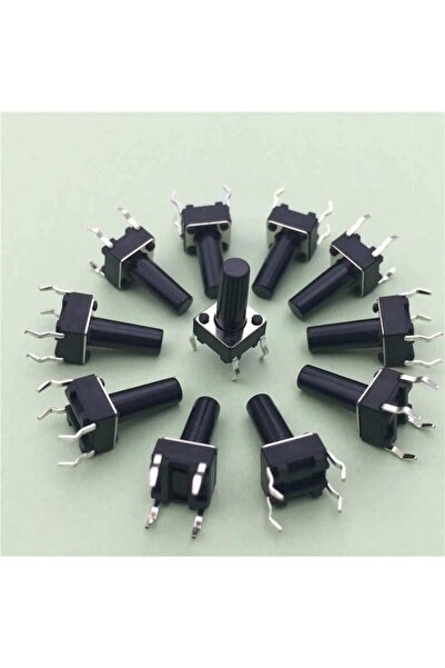 CNL Tactile Push Button 6x6x10mm 4 Pin - 5 Adet