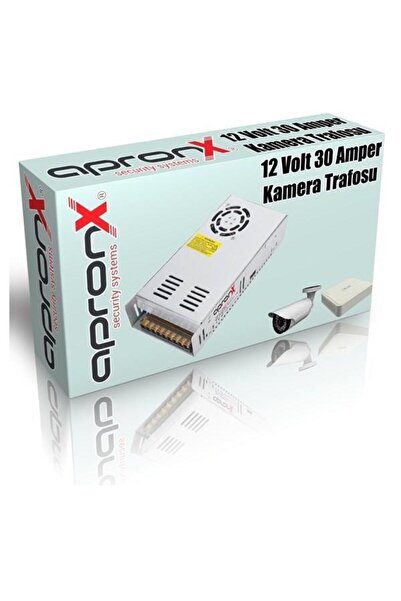 APRONX 12v 30amper Apx-1230a Metal Cctv Adaptör