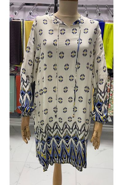 Zeynep Butik Kado Laced Collar Tunic 8517 1408