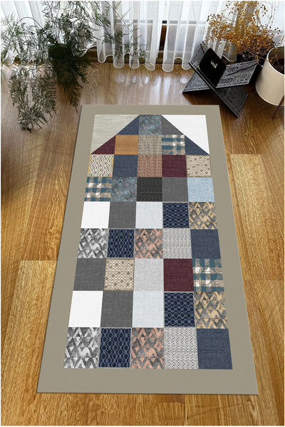 Viyana Home Ψηφιακή τυπωμένη αντιολισθητική βάση που πλένεται δώρο Προσευχή Χ...