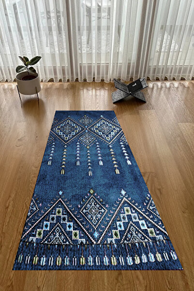 Viyana Home Ψηφιακή τυπωμένη αντιολισθητική βάση που πλένεται δώρο Προσευχή Χαλάκι προσευχής