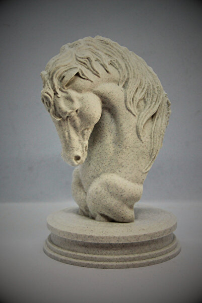 Genel Markalar Mermer Desenli At Heykeli, Mermer Desenli Dekoratif At Biblosu...