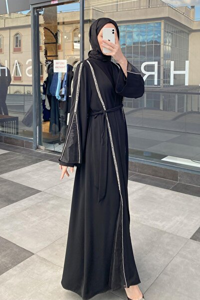 Sahraa Black Elis Abaya