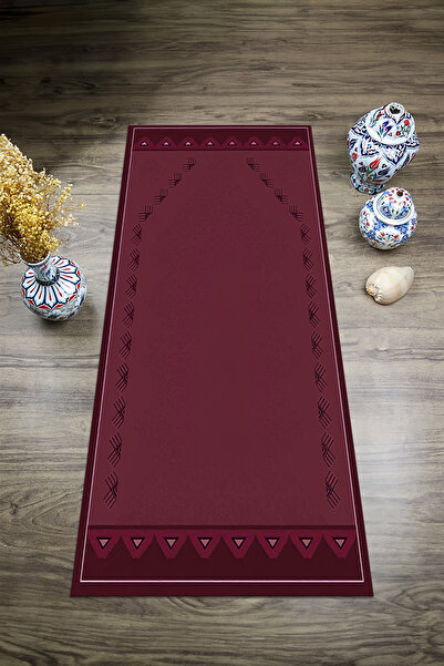 Viyana Home Digital Printed Non-Slip Base Washable Dowry Gift Prayer Mat Prayer Rug