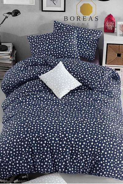 Boreas Home Комплект еластичен единичен плик за завивка STAR PREMIUM