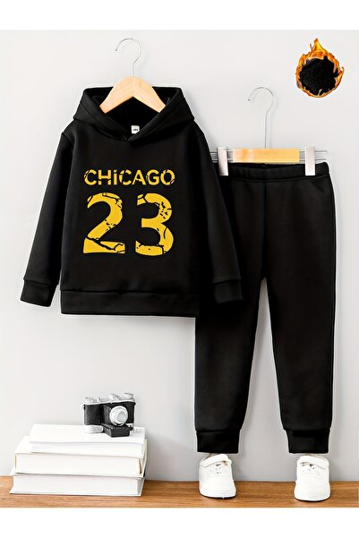 Let's Wear Čikago dečija Sa kapuljačom premium kompaktna trenirka - set od 2 ...