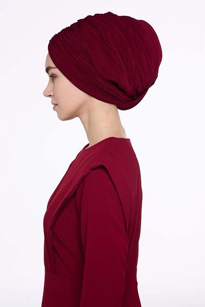 miha Hicran Önal Burgundy Crossbody Bag