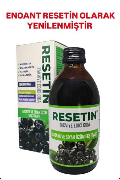 Resetin Aronya Ve Siyah Üzüm Ekstraktı 250 ml