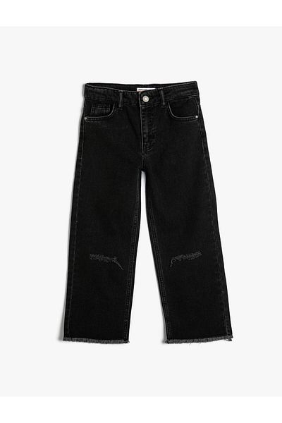 Koton Pantaloni Denim Buzunar Drept Buzunar - Boyfriend Jean