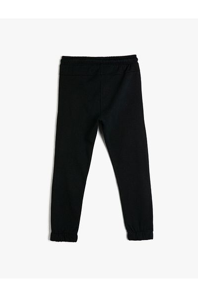 Koton Pantaloni de sport Jogger de bază cu detaliu de buzunar și panglică în talie cravată