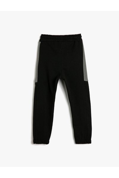 Koton 4wkb40057tk Pantaloni de trening pentru băiat, negru