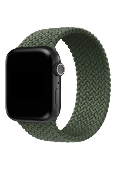 KILIF HOUSE Apple Watch 42 - 44 - 45 - 46 - 49mm Uyumlu Örgülü Loop Kordon