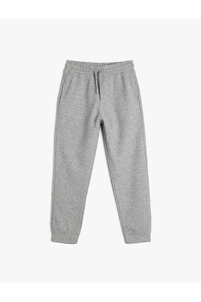 Koton Basic Jogger Sweatpants with Pockets and Tie Waist