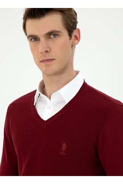 U.S. Polo Assn. Ανδρικό πουλόβερ Classic Slim Fit G081SZ0TK.000. 1920977   DMLS