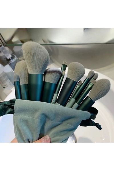 Element 13 Pcs Special Pouch Makeup Brush Set