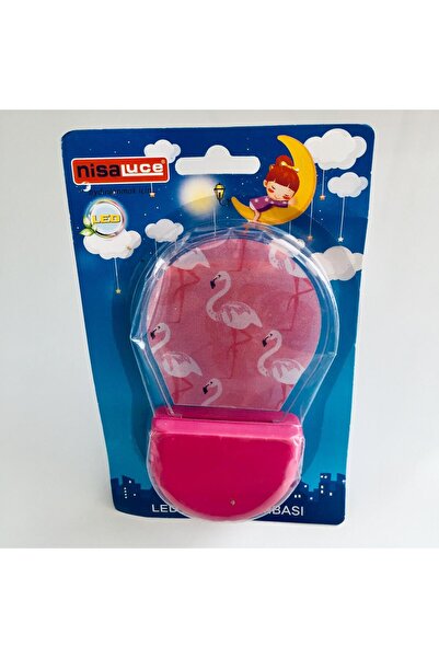 NisaLuce Flamingo Çocuk Ledli Gece Lambası