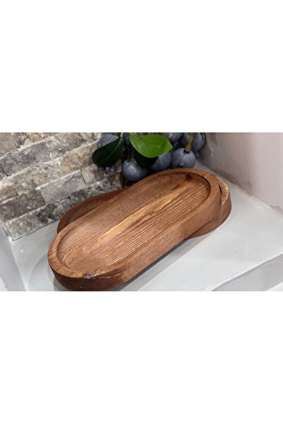 ARİN MODA ARİN HOMTEKS DEN AHŞAP KAHVALTI SUNUMLUK VEYA KAHVE SUNUMLUK 2 ADET
